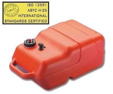 SERBATOIO TANICA CARBURANTE 22lt IN ELTEX OMOLOGATO BARCA