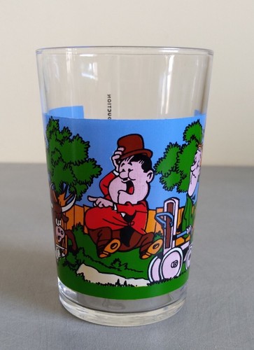 Verre moutarde laurel hardy - moutarde,