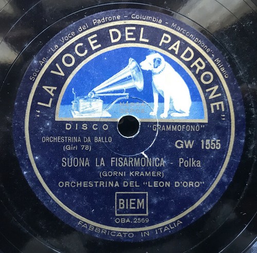 Giri orchestrina del leon - 78,