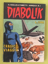 DIABOLIK ANNO XIII N° 1 B