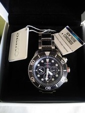 Cronografo Seiko solare uomo