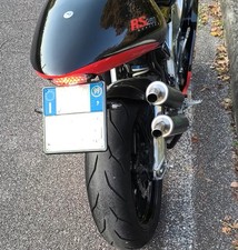 Portatarga faro stop led APRILIA RS