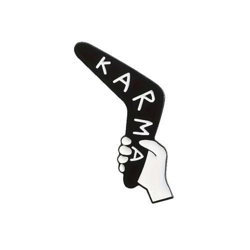 Karma pin anstecker badge - anstecker,