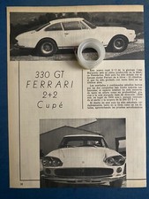 Rara Pubblicita’ FERRARI 330 GT Coupe’ 2+2 1964