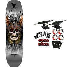 Powell Peralta Skateboard Completo Andy Anderson Heron Skull 3 8,45" x 31,8"
