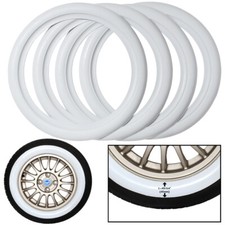 14" White wall Portawalls Tire