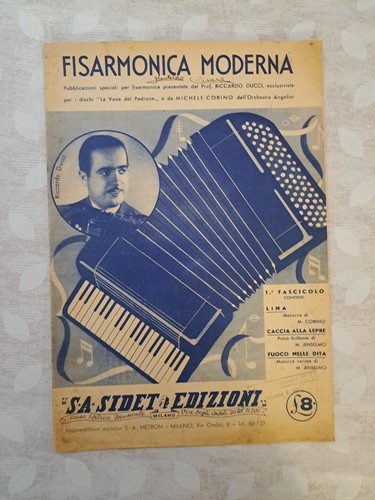 Spartiti fisarmonica moderna - -,
