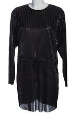 ASOS Abito a maniche lunghe Donna Abito Taglia IT 40 nero-argento elegante