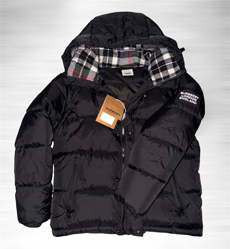 Piumino uomo burberry nero - burberry,