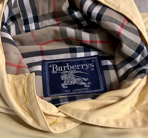 Poncho giallo burberry vintage - giallo,