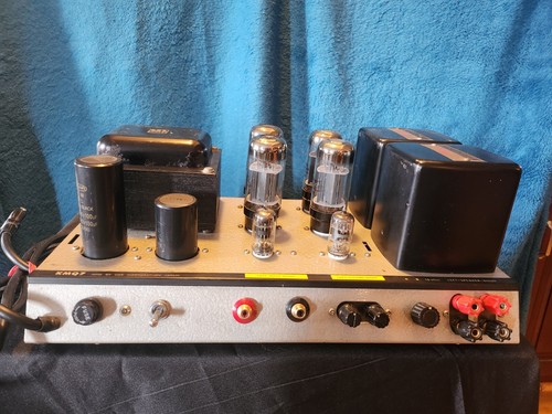 Luxman kmq7 amplifier - amplifier, 6l6's