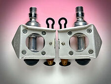 PEDALI Cinelli LASER M71 NUOVI NOS NIB COMPLETI IN SCATOLA STRADA PISTA Vintage