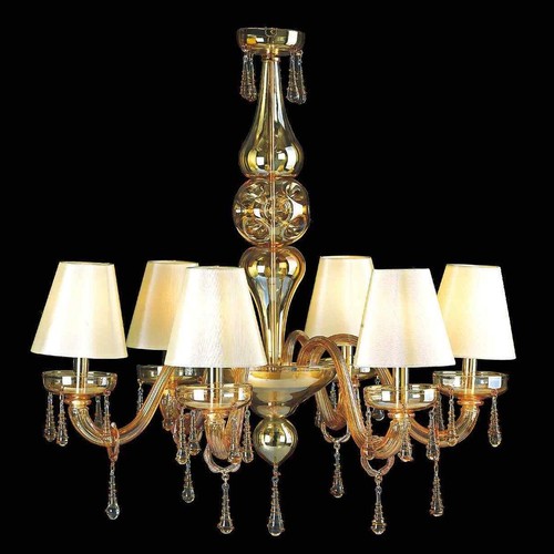 Lampadario veneziano vetro - lampadario,