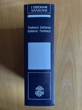 Dizionario Sansoni Italiano Tedesco Edizione 1994