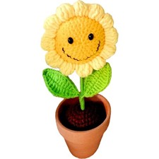  Girasole all'uncinetto