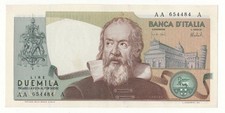 2000 LIRE  GALILEO  PRIMA
