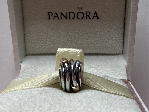 99a nib auth pandora 14k - nib, ss/14k