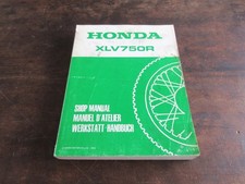 Honda xlv750r 1983 shop repair - 1983,