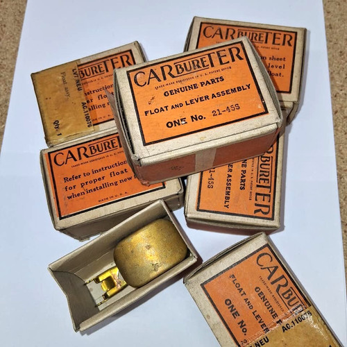 Carter carburetor float - wo,