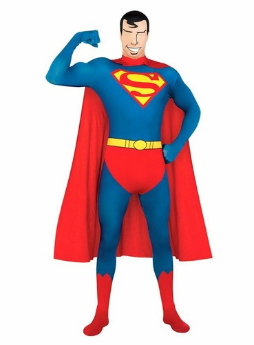 Tuta intera superman costume - -,