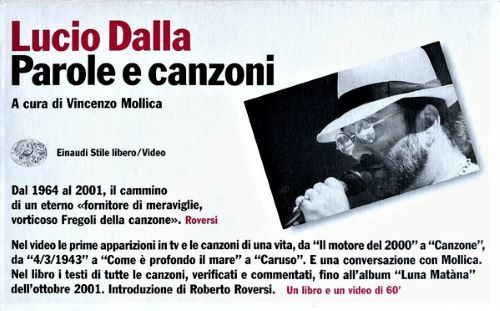 Lucio dalla parole e - lucio,