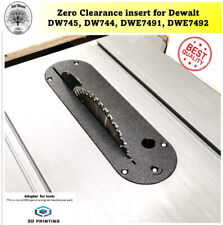 Inserto Zero Clearance Dewalt 250 mm sega da tavolo DW745 DWE7491 Made UK 5140034-46