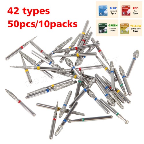 50pz trapano frese diamantate - 50pz,