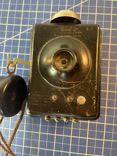 Antico telefono parete - antico, da