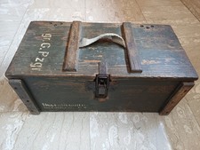 Cassetta Legno Germania WW2 PANZER GRANATEN 1943