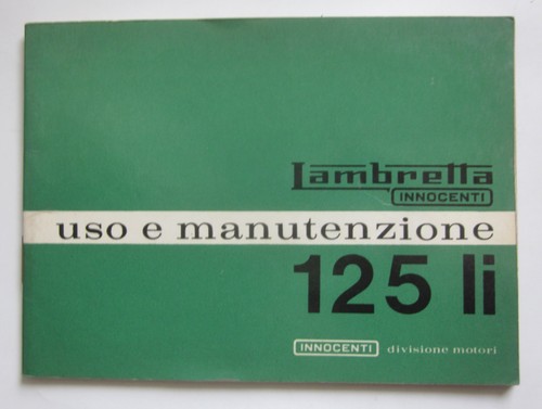 Innocenti lambretta 125 - 125, 3°