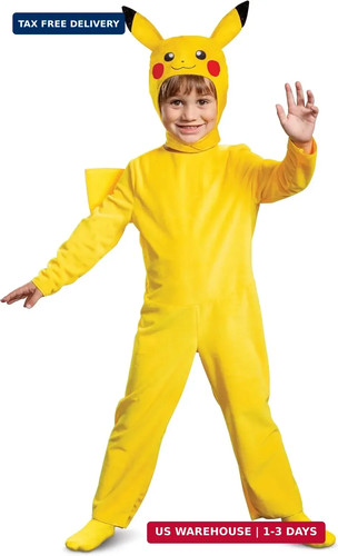 Travestimento pokemon pikachu - travestimento,
