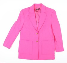 Blazer donna Zara rosa, taglia