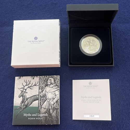 2024 robin hood un oncia - 1, oz