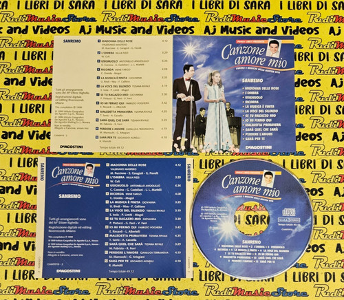 Compilation sanremo canzone - cd,
