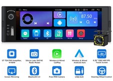 1din wireless carplay android - 1din,