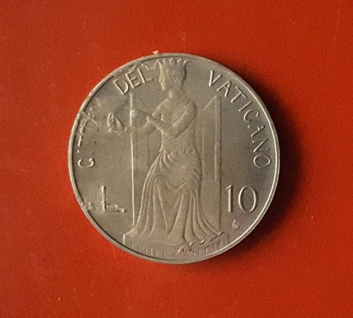Lire 1980 vaticano rn349 - lire, [rn349]