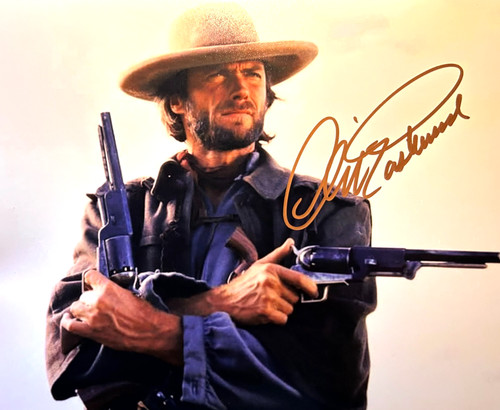 Clint eastwood firmato 8x10 - eastwood,