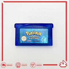 POKEMON ZAFFIRO ORIGINALE ?? ITALIANO PILA NUOVA - NINTENDO GAME BOY ADVANCE