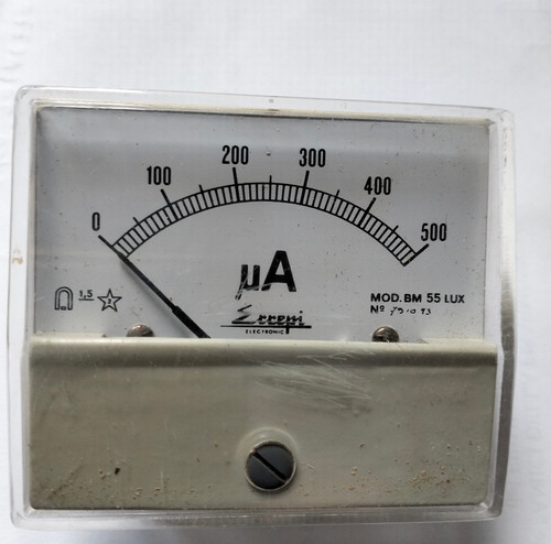 Analogico microamperometro - analogico,