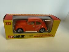 Corgi Toys 383 VW Maggiolino 1200 Berlina arancione confezione originale