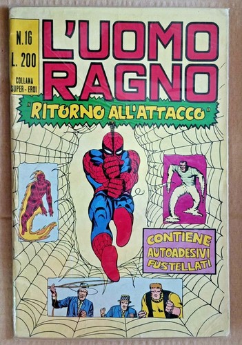 Uomo ragno fumetto corvo - ragno,