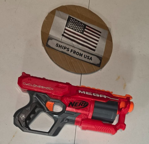 Nerf mega cycloneshock blaster - cycloneshock,