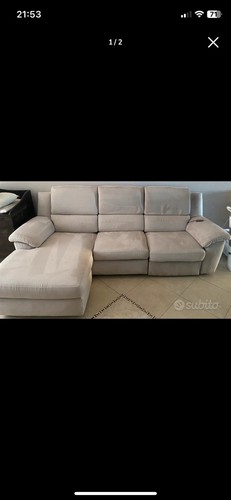 Divano letto angolare usato - divano,