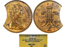 1978 G BRIT 2P ANACS MS63RB