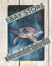 Insegna di latta tartaruga