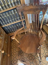 Sedia A Dondolo Stile Country