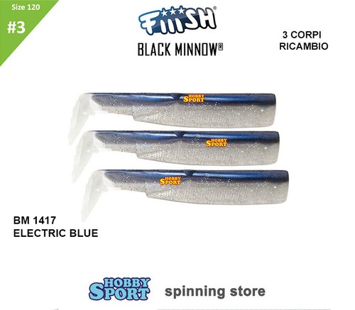 Black minnow fiiish - fiiish, size
