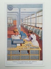 CARTOLINA PUBBLICITARIA LONGINES SVIZZERA OROLOGIO PUBBLICITÀ MARCA 