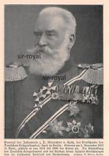 Generale Alexander von Spitz -