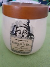 BARATTOLO PORTA TABACCO inglese, ceramica. Stile Vintage/Liberty